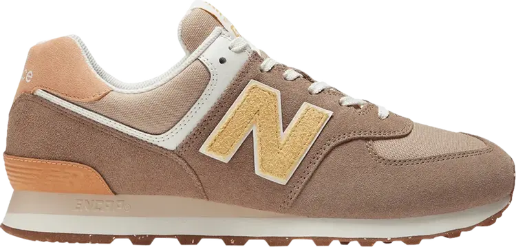 

Кроссовки New Balance 574 'Light Brown Soft Yellow', коричневый