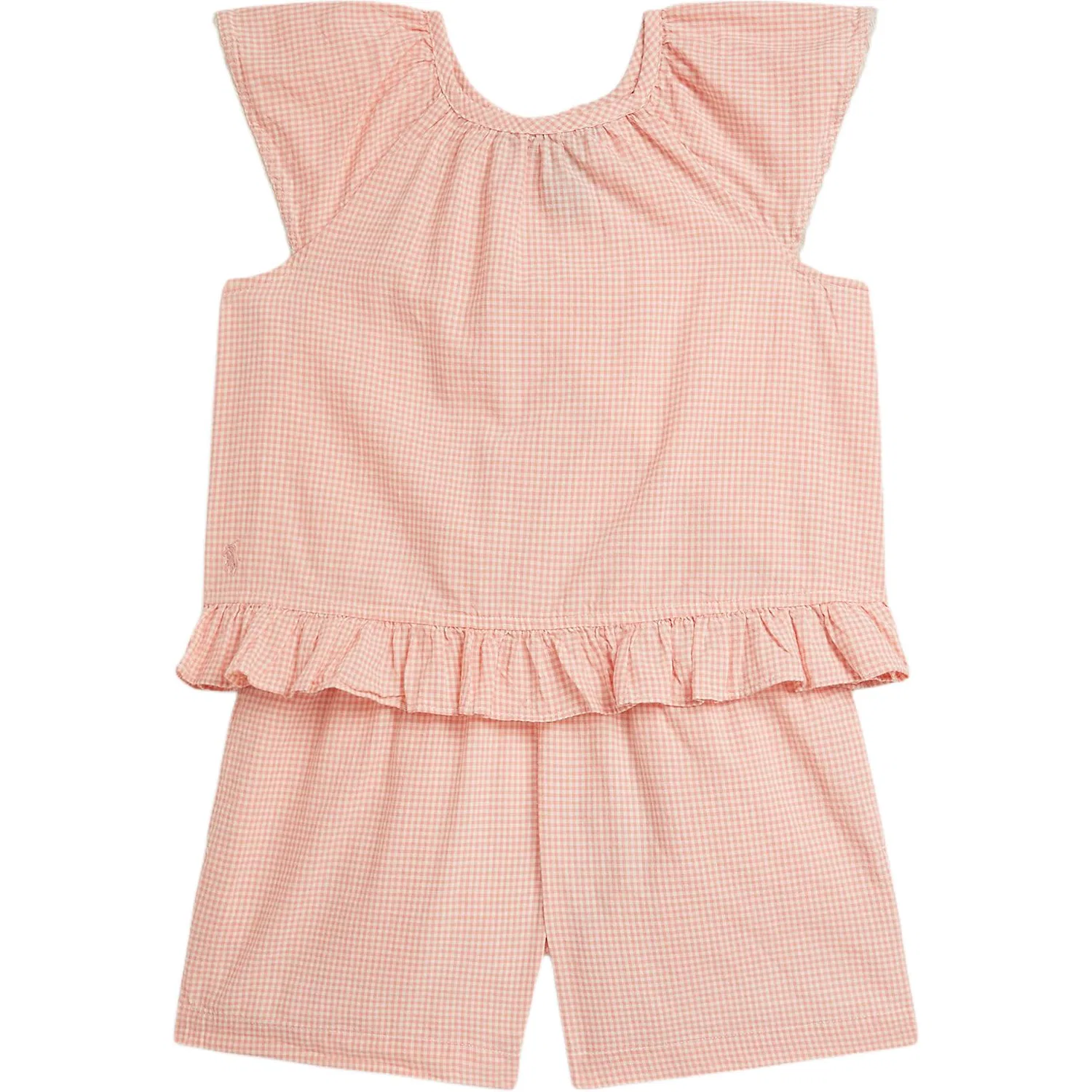 Детский спортивный комплект с круглым вырезом Polo Ralph Lauren, Pink