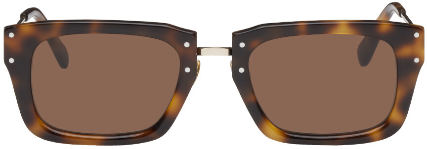 

Черепаховые солнцезащитные очки Le Raphia 'Les Lunettes Soli' Jacquemus