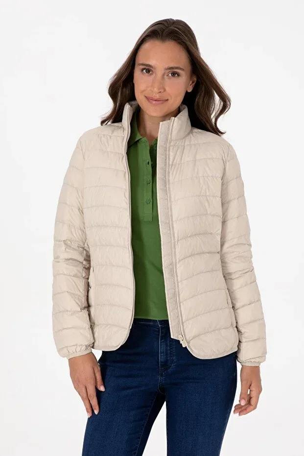 Женское пальто с длинным рукавом U.S. Polo Assn., Beige