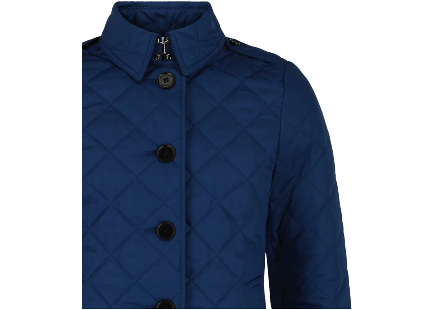 Женская куртка пуховая стеганая Burberry, Ink Blue — фото 3