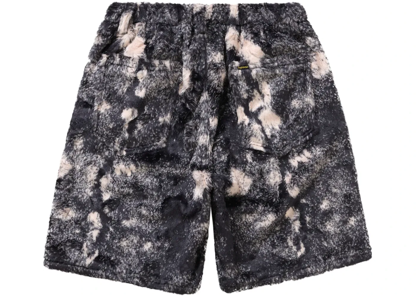 Мужские шорты из искусственного меха Supreme Short, Black — фото 2