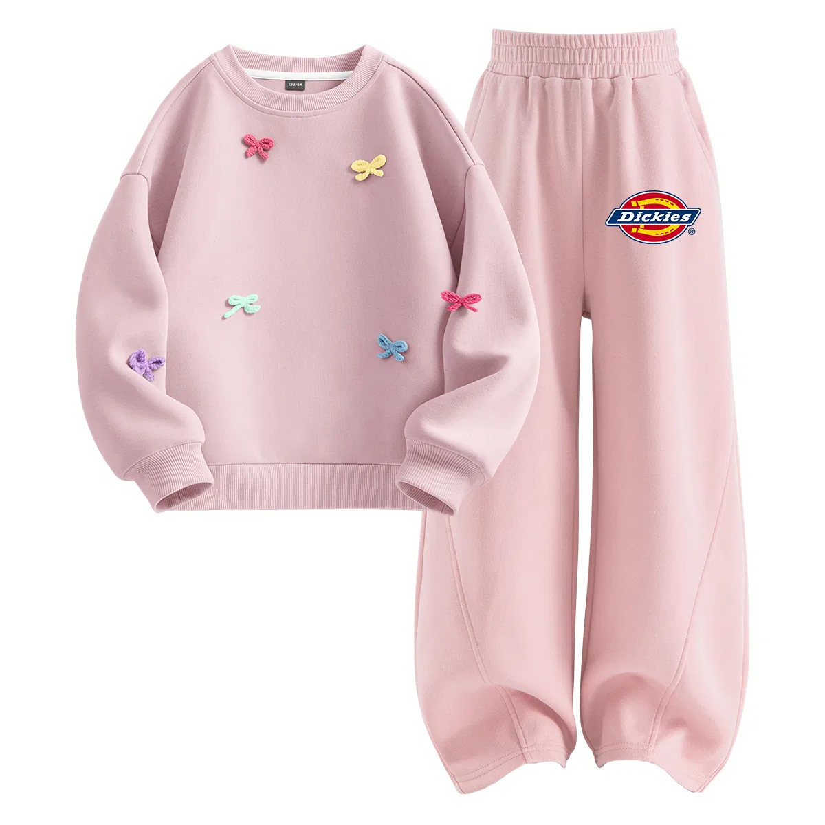 Детский спортивный комплект с принтом Dickies, Solid Twilight Purple+SB Thick K Berry Jam Purple — фото 3
