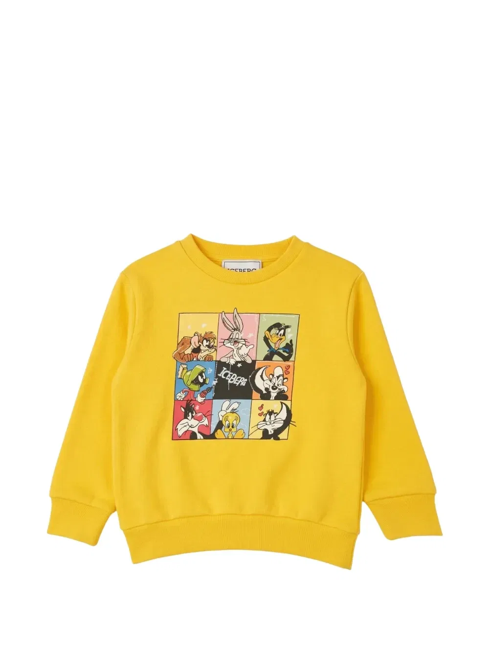 Свитер с принтом Looney Tunes Iceberg Kids, желтый