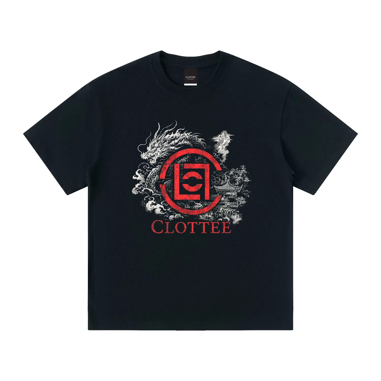 Детская футболка с принтом CLOT, Navy Blue — фото 3