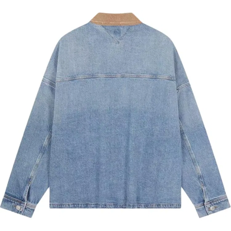 Детская джинсовая куртка Light Blue Tommy Hilfiger — фото 3