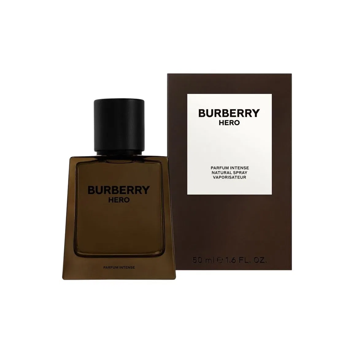 Мужская парфюмерная вода Burberry Hero Intense, 50 мл, Burberry, Amber
