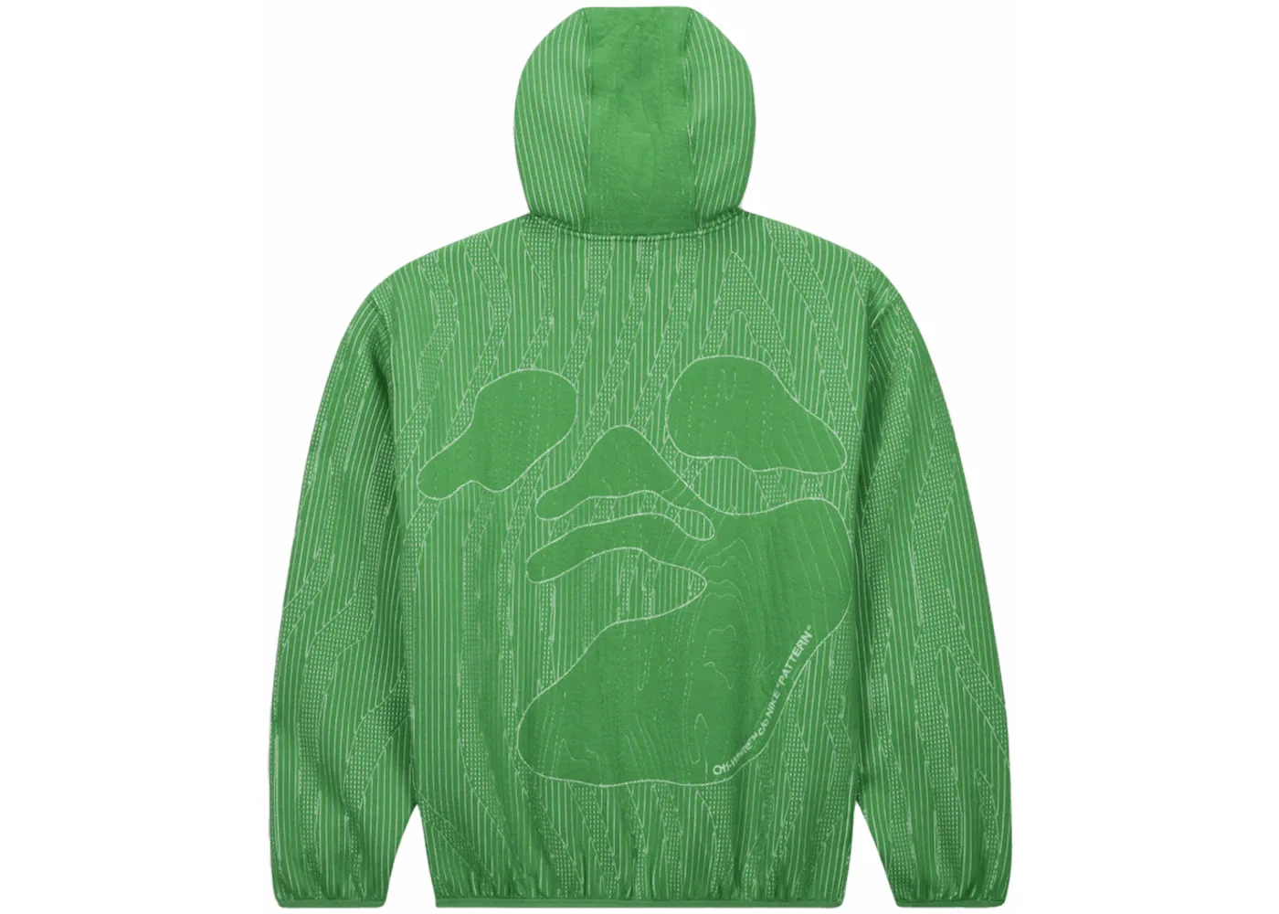 Мужская худи с длинным рукавом Nike x Off-White Engineered Hoodie (Asia Sizing), Green — фото 2