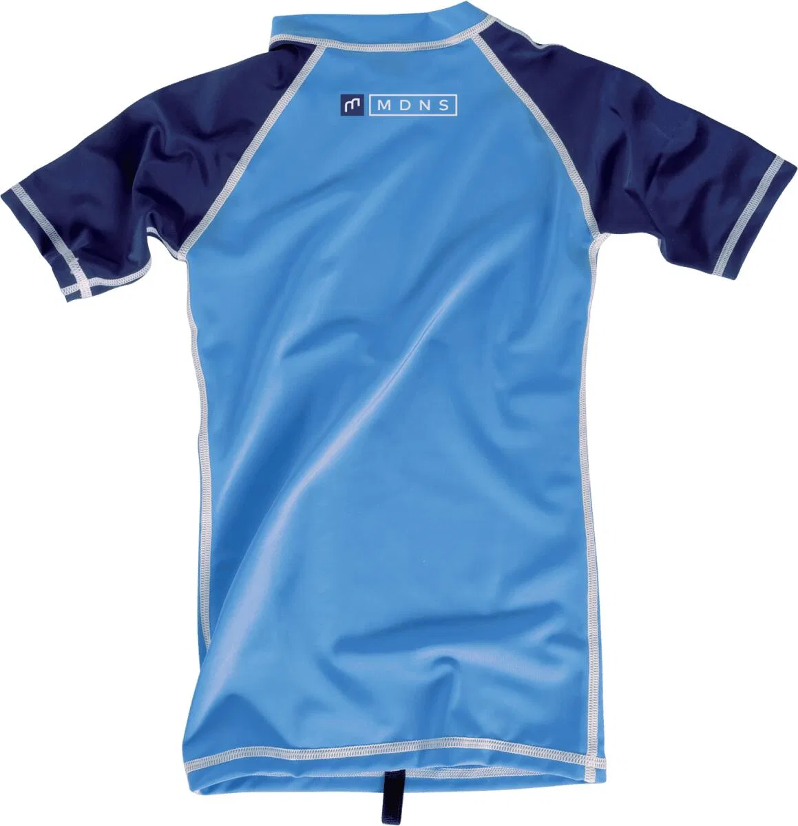 Детская футболка с длинным рукавом Bi-Color Design Mdns, Cat Blue — фото 2
