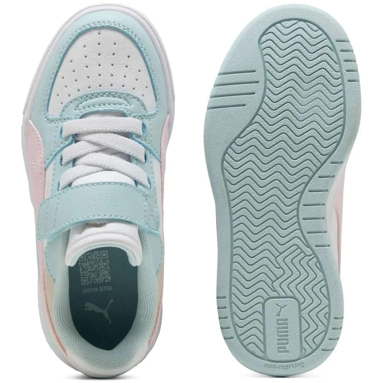Детские кроссовки Puma Caven III Block Ac, Blau — фото 2