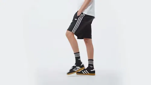 Мужские шорты с завязкой-кулиской Firebird Adidas Originals, черный — фото 2