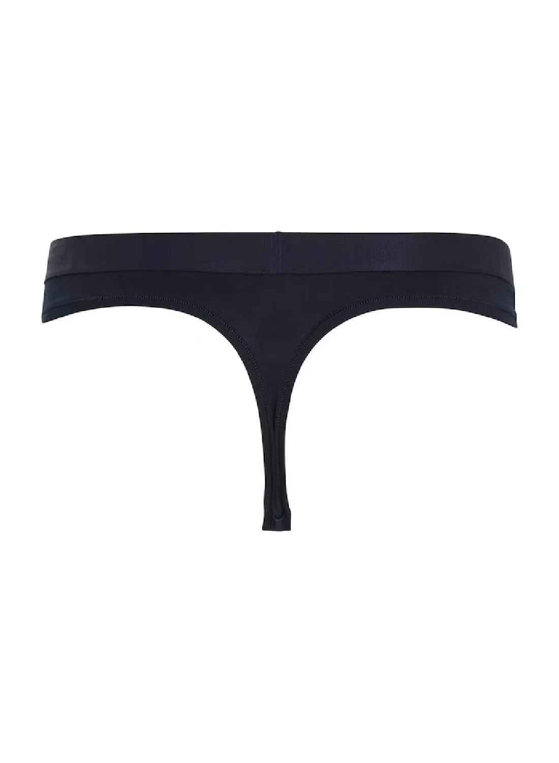 Трусы-стринги с логотипом на поясе Original logo waistband Tommy Hilfiger, голубой — фото 2