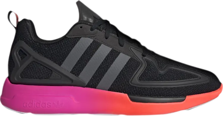 

Кроссовки Adidas ZX 2K Flux 'Gradient Sole - Core Black', черный