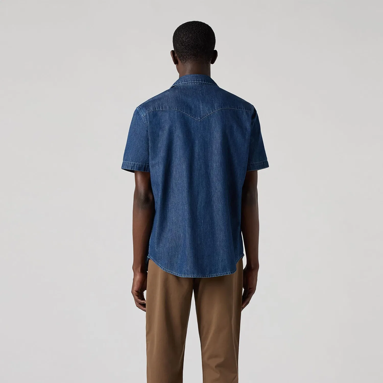 Мужская рубашка с длинным рукавом Classic Western Levi's, Laurel Dark Wash — фото 3