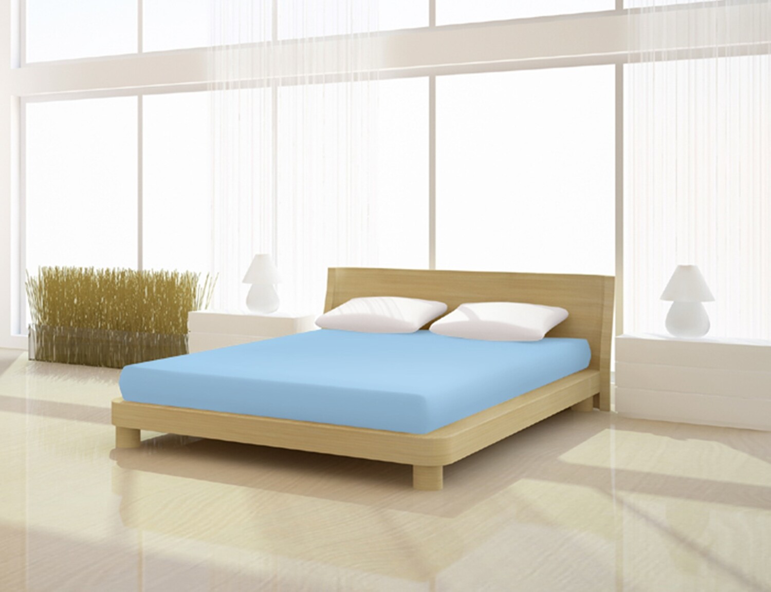 

Простыня Mr.Sandman Elastan classic 120 130 x 200 220 см, синий