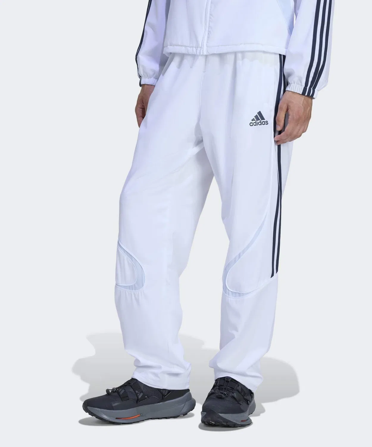 Мужские спортивные штаны свободного кроя Team Geist Adicolor Track Pants Adidas Originals, White