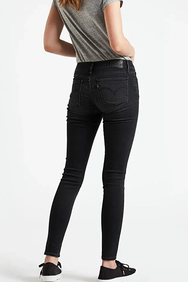Женские джинсы суперскинни Levi'S, Dark Gray — фото 3
