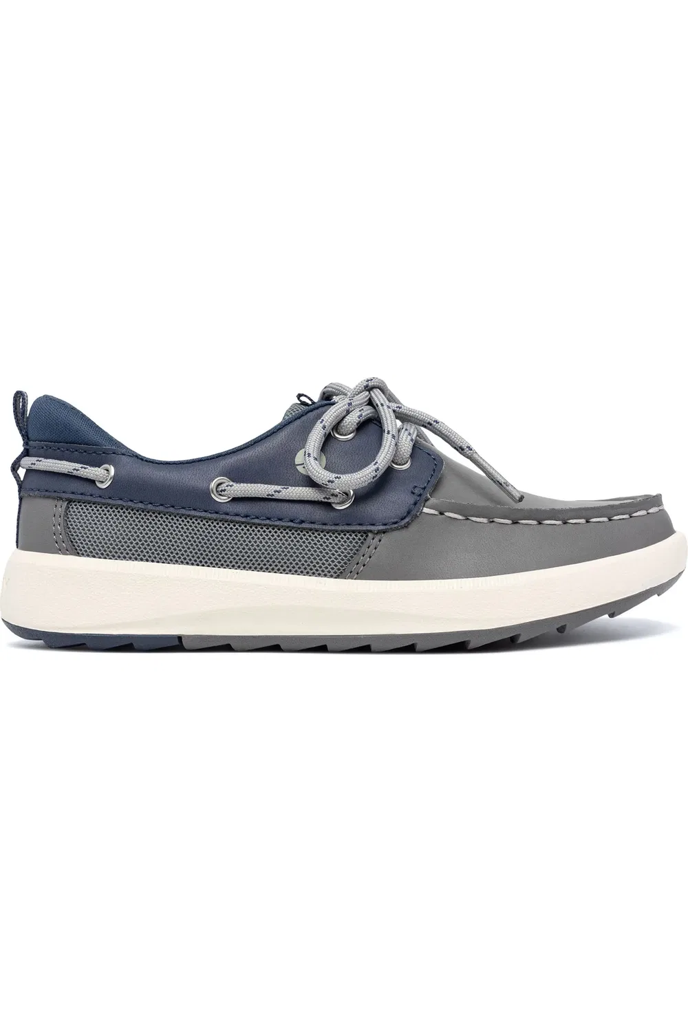 Кроссовки детские на шнуровке Fairwater PLUSHWAVE Sperry, серый — фото 2