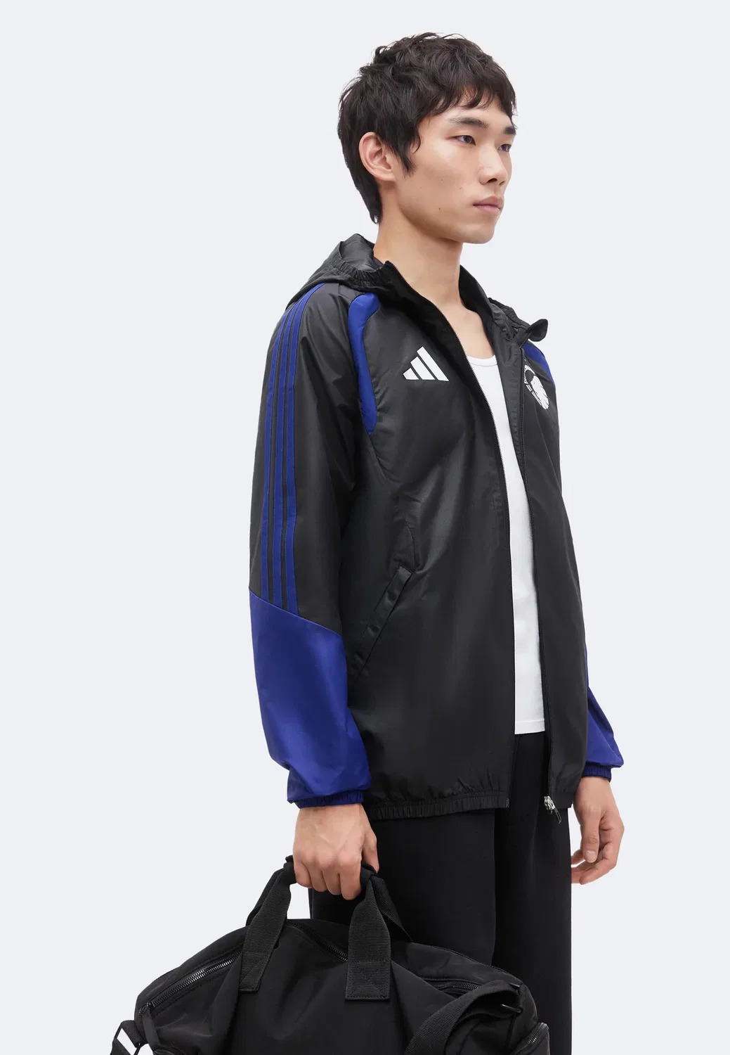 Всепогодная куртка для соревнований ФК Копенгаген 26/27 - клубная одежда Adidas Performance, Black — фото 4