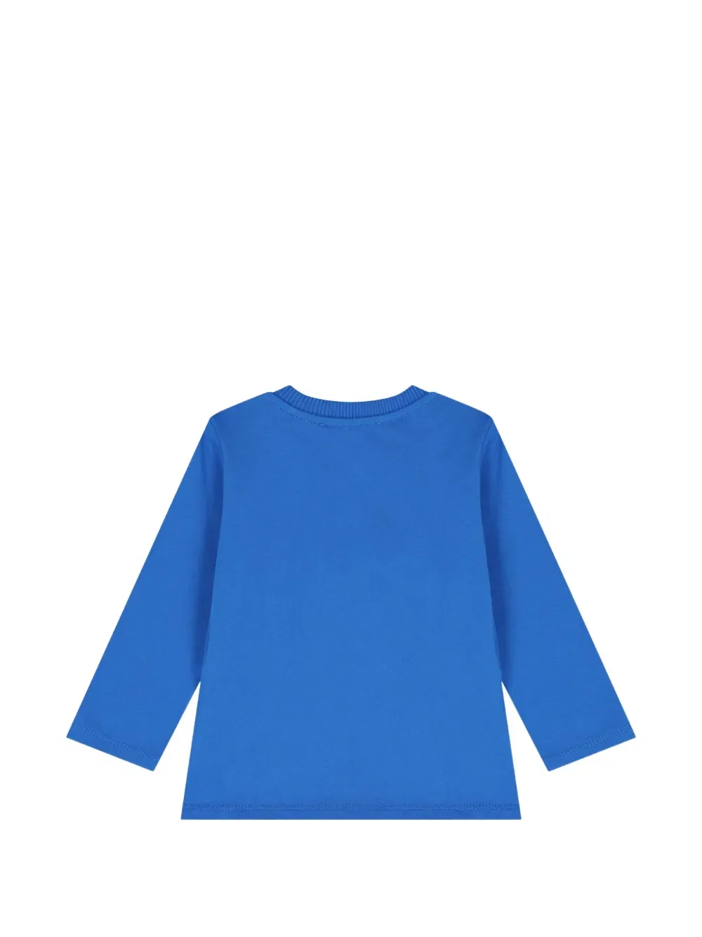 Футболка с длинным рукавом Moschino Kids, синий — фото 2