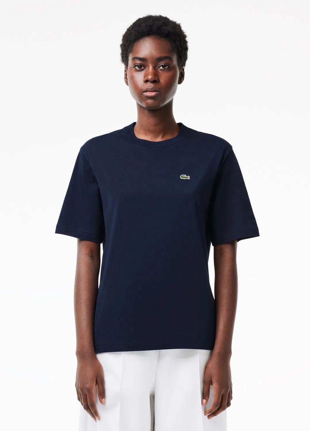 Футболка Lacoste Relaxed Fit Navy