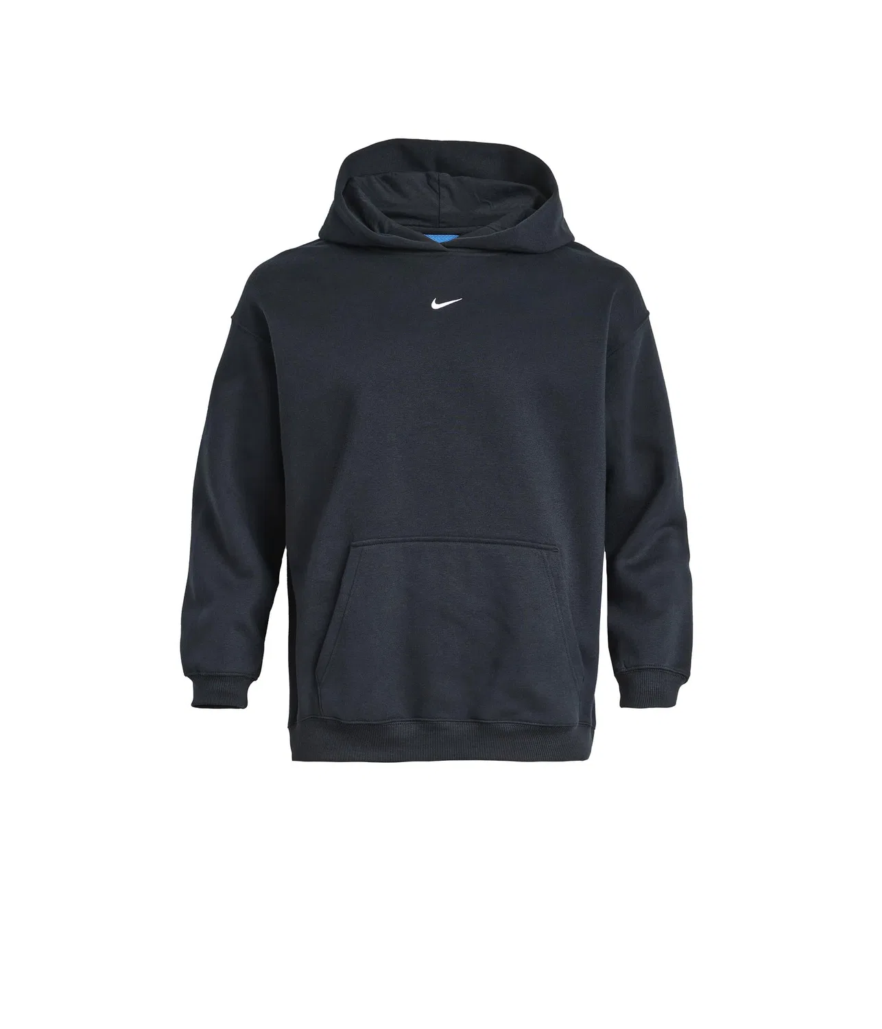 Толстовка Sportswear Studio Fleece Oversized Hoodie (для детей постарше) Nike Kids, Black/White