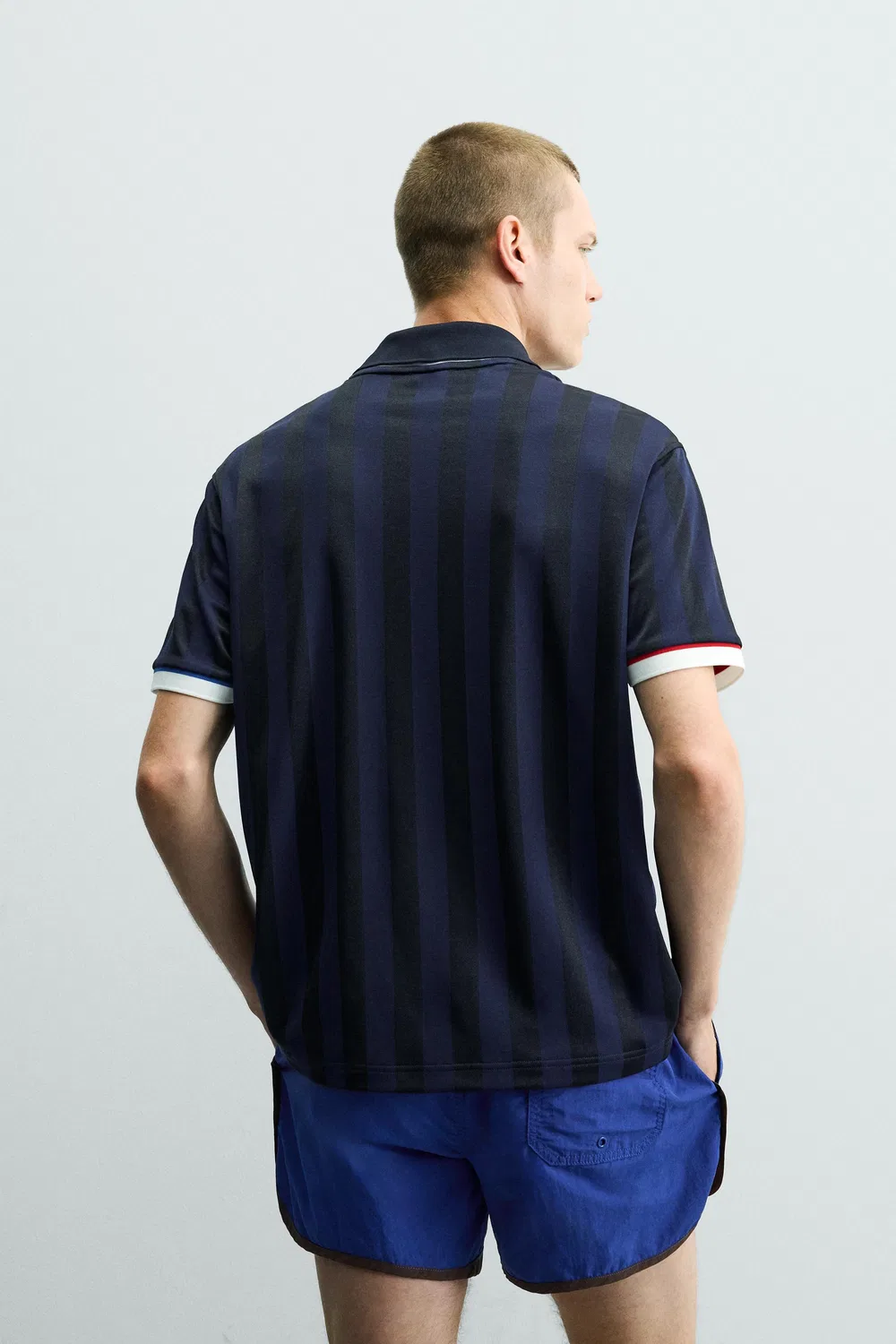 Футболка-поло FIFA Classics, посвященная чемпионату мира по футболу FIFA 98 ZARA, Navy Blue — фото 3