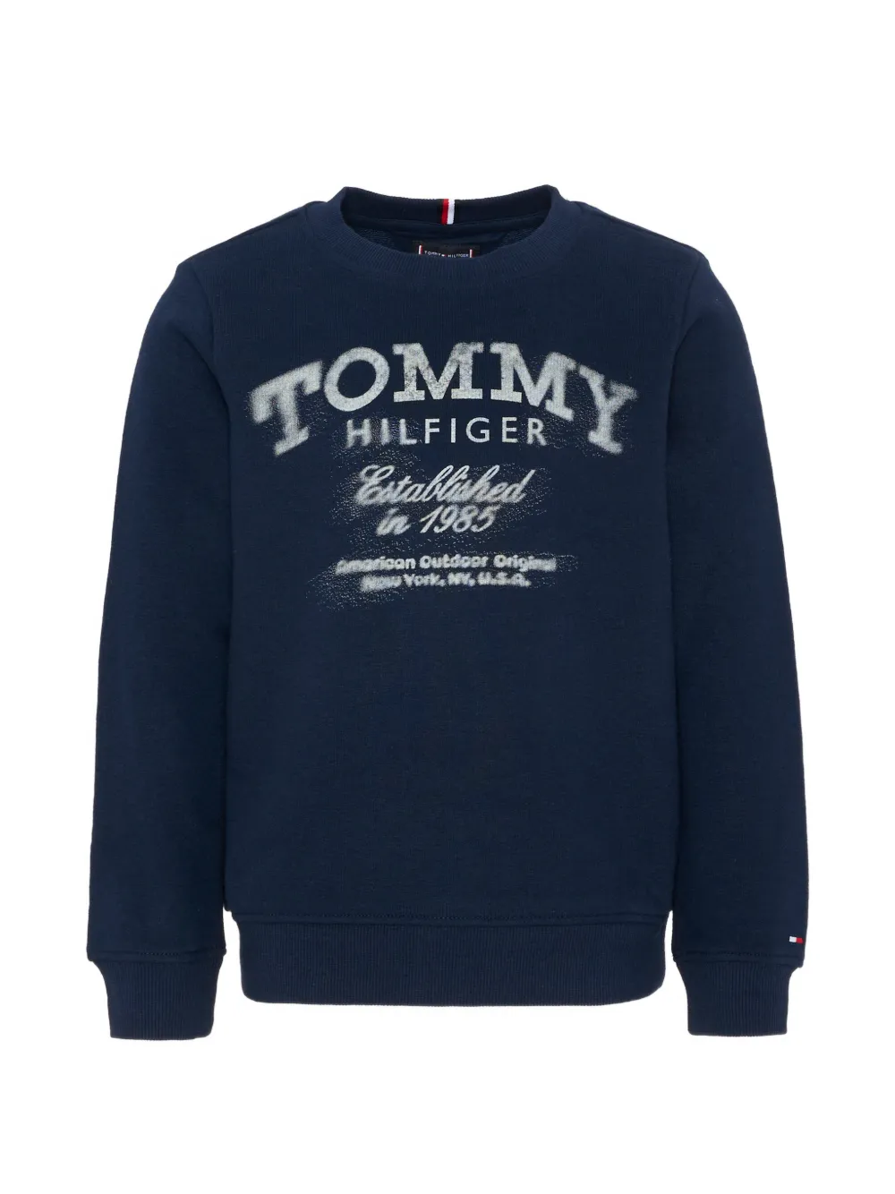 Свитшот с логотипом Tommy Hilfiger Junior, синий