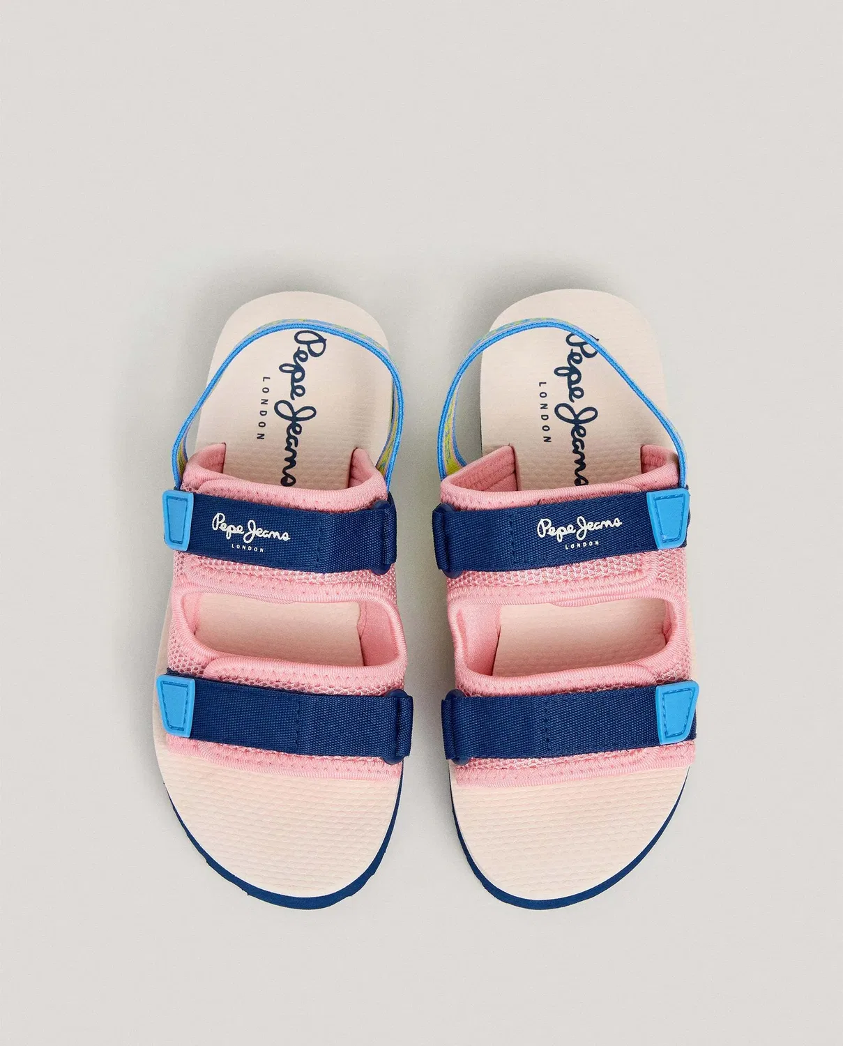 Детские сандалии для девочек с закрытым носком Pepe Jeans, Rosa — фото 3