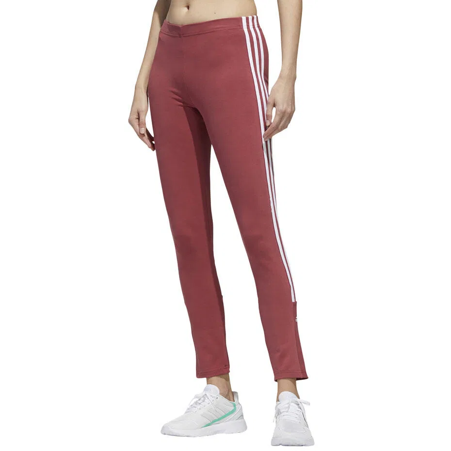 Женские леггинсы с высокой талией Adidas W New A 78 TIG, Rot Schwarz