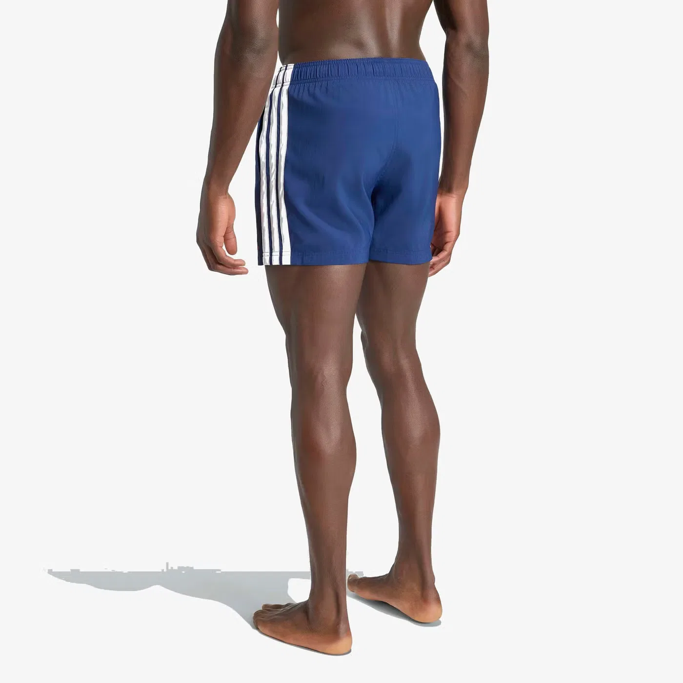 Шорты плавательные с 3 полосками 3-Stripes Adidas, темно-синий — фото 3