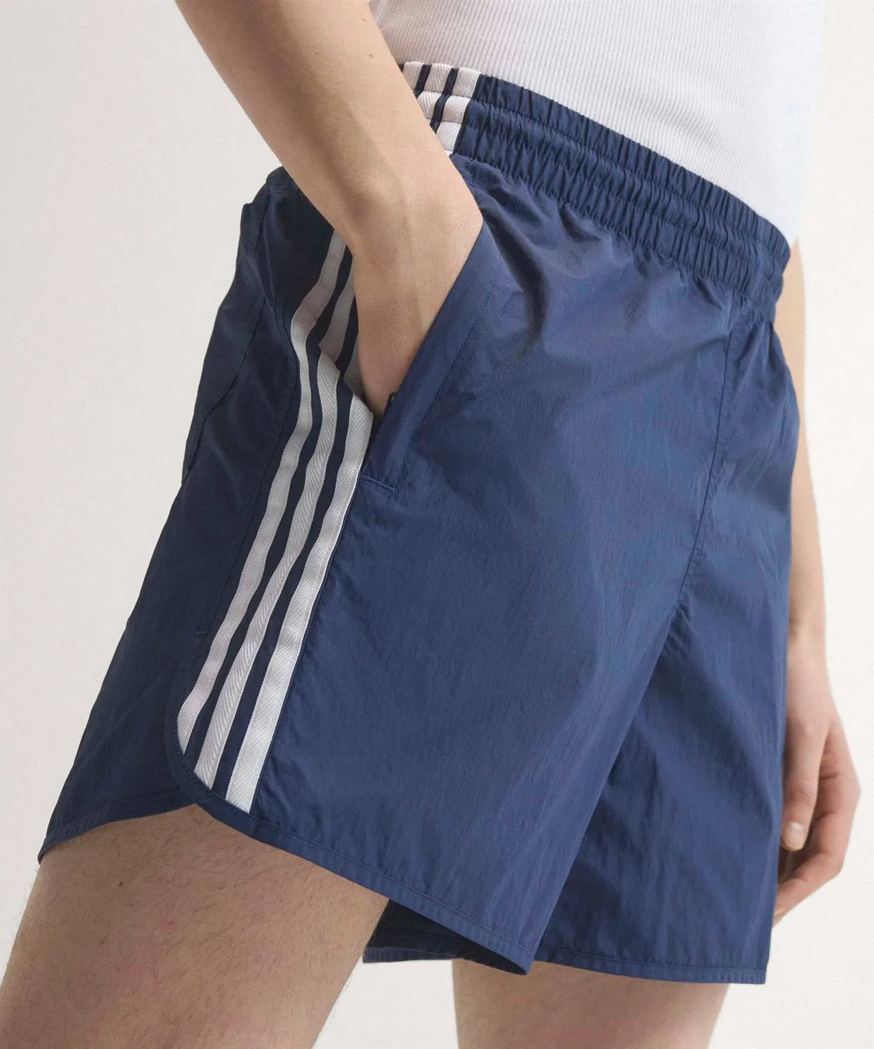 Мужские шорты-спринтер с утяжкой, модель Adidas Originals, Adidas, Blue