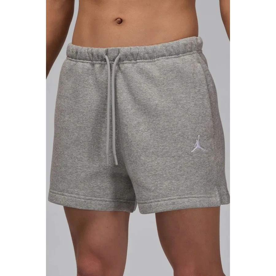 Шорты из футера Jordan Brooklyn Fleece Jumpman Woman Nike, Серый