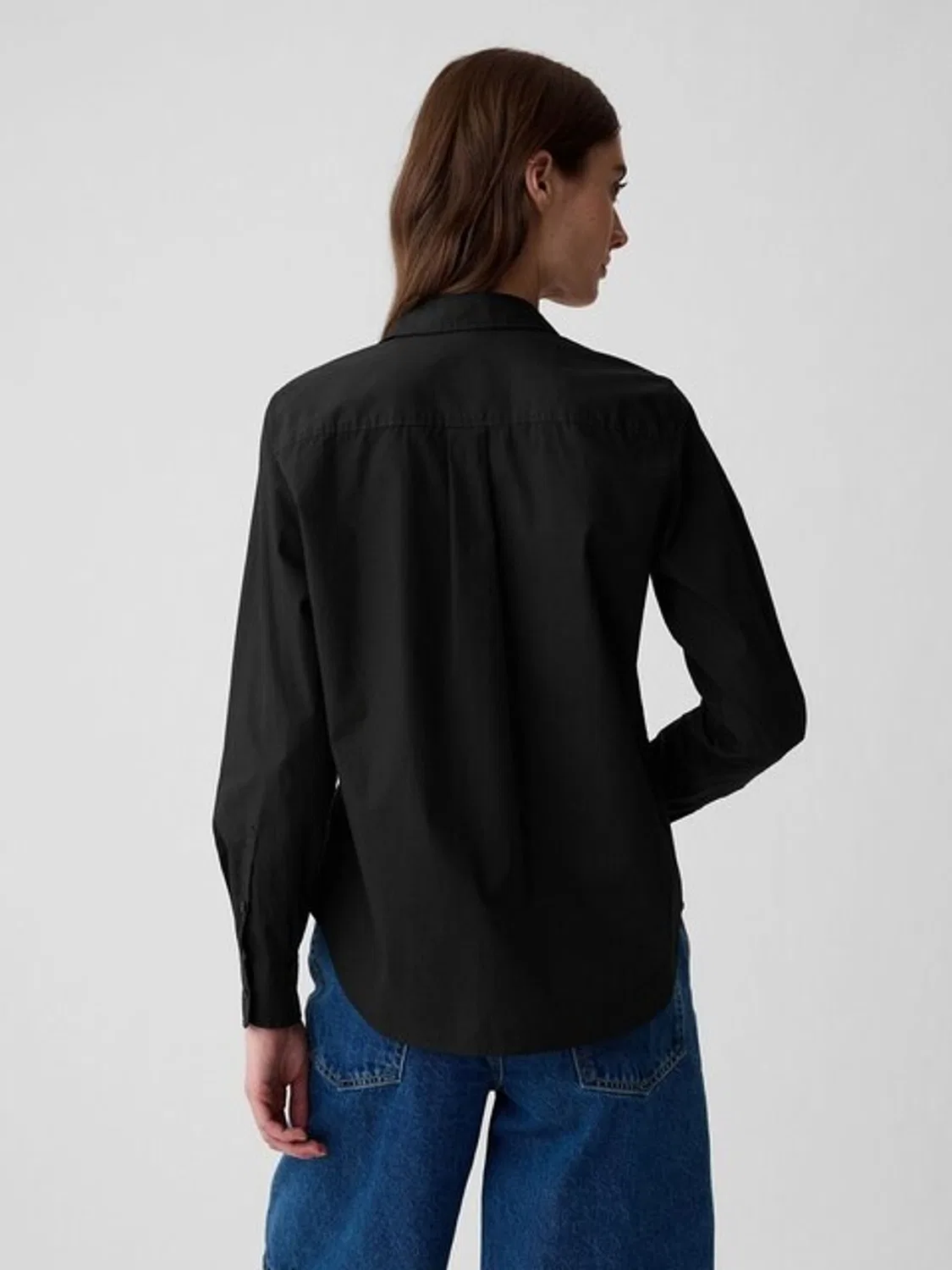 Рубашка классическая Gap, Black — фото 2