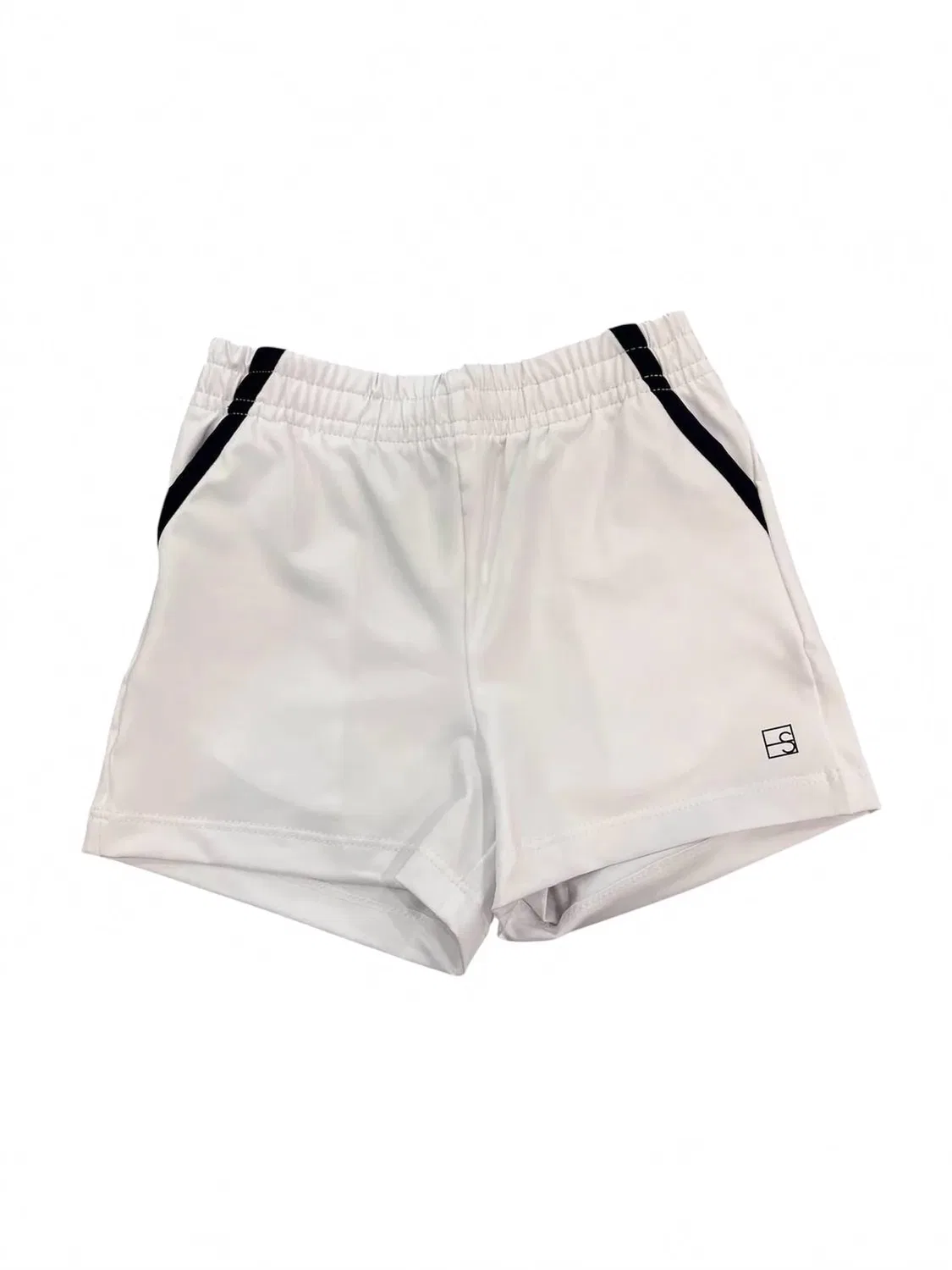 Детские шорты для мальчиков спортивные Nathan Athleisure Set Athletics, Pure Coconut — фото 4