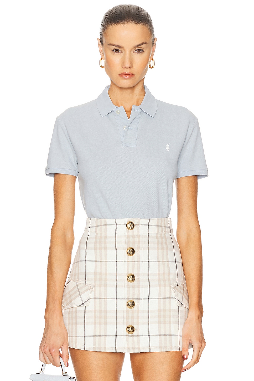 

Поло с коротким рукавом Polo Ralph Lauren, Light Indigo