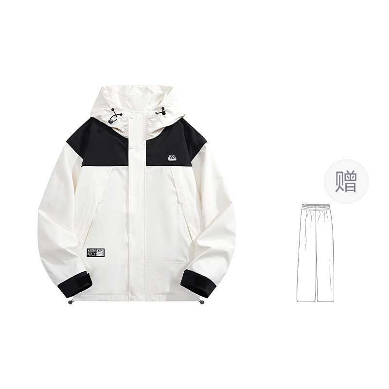 

Crayon Shinchan Куртка Unisex, Ecru[Comes with Casual Pants]