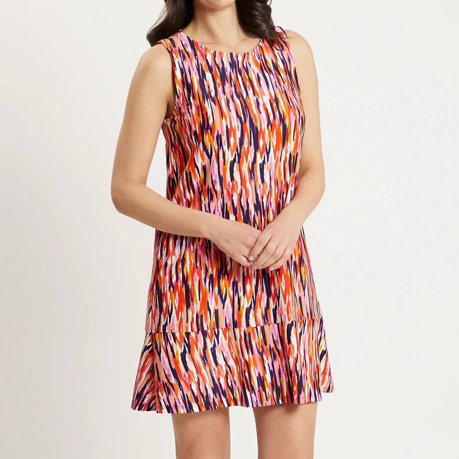 

Платье Melanie в стиле мод с водяными маками JUDE CONNALLY, Mod Watercolor Poppy