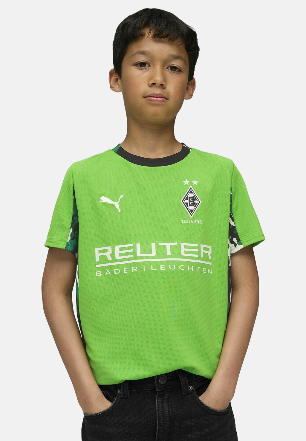 

Футболка с принтом BORUSSIA MÖNCHENGLADBACH AUSWÄRTS Puma, зеленый