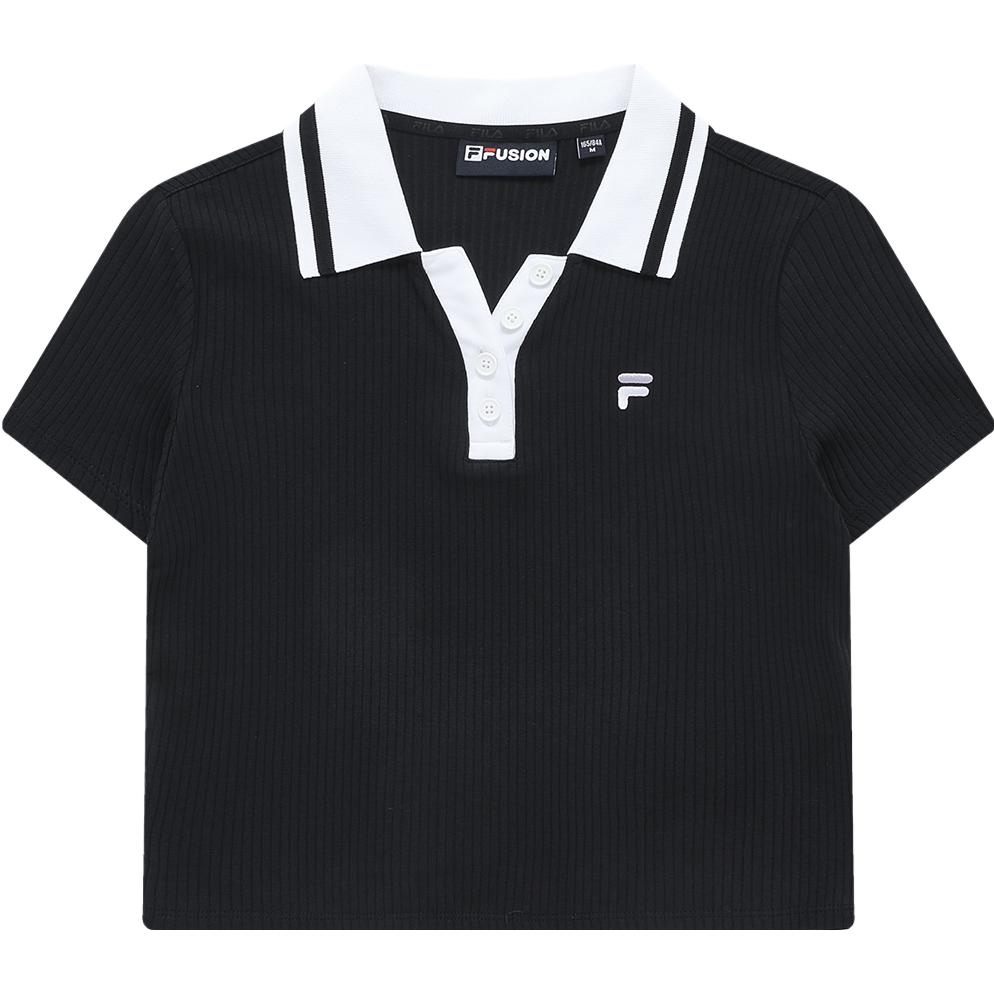 

FILA FUSION Рубашка поло женская черная