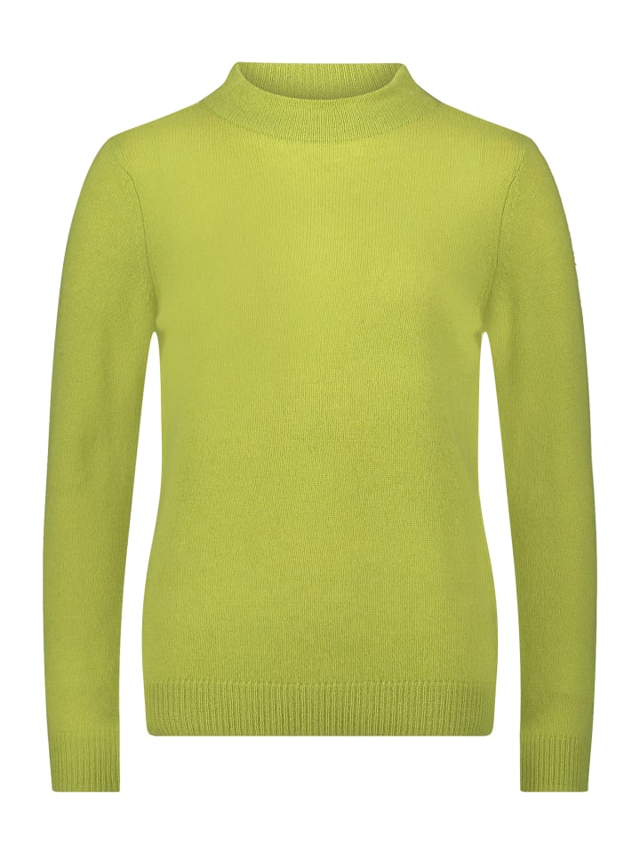 

Кашемировый свитер с воротником-стойкой в цвете Fresh Moss Betty Barclay