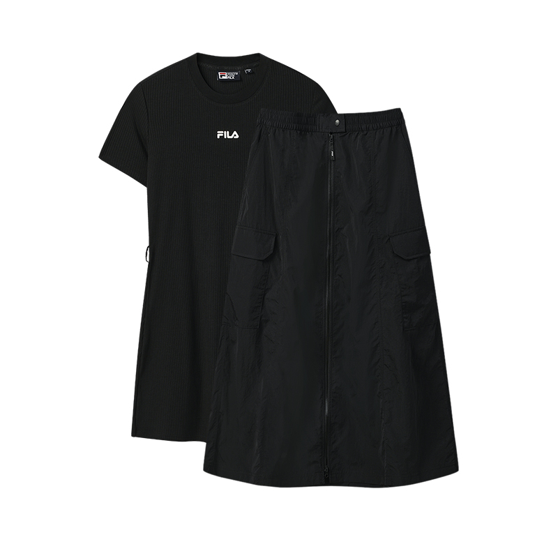 

Оригинальный комплект юбка для женщин FILA, черный