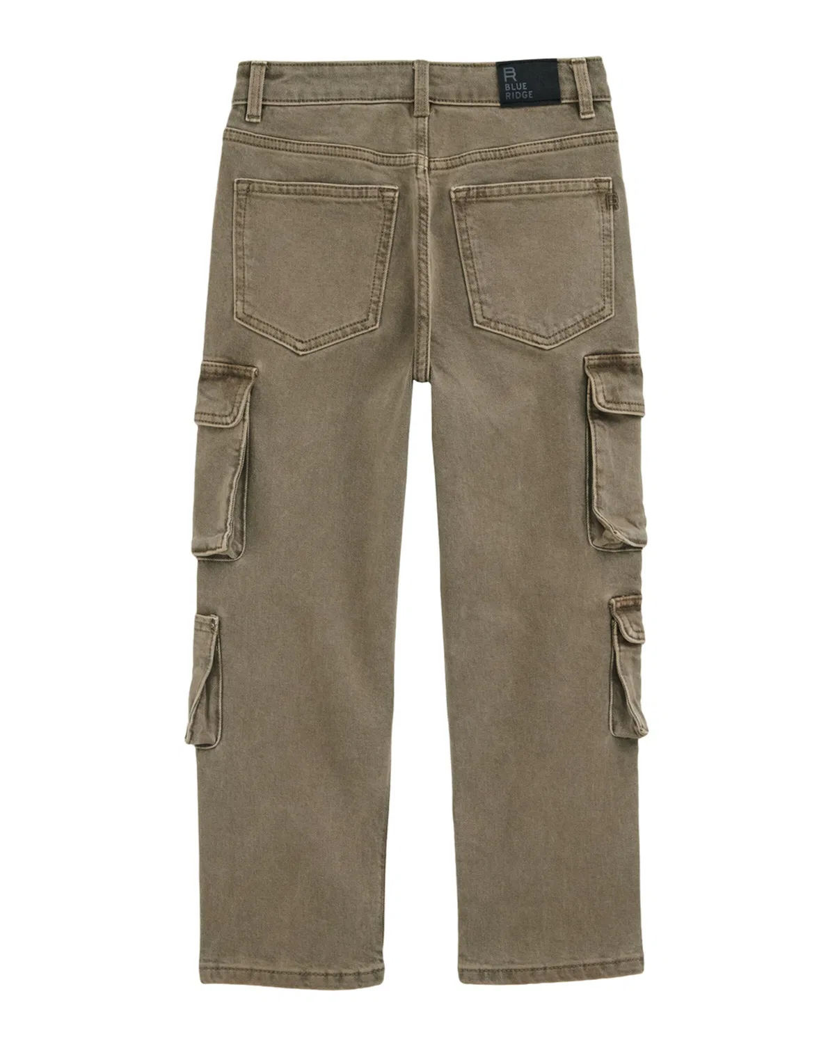 Брюки свободного кроя We Fashion, Khaki — фото 2