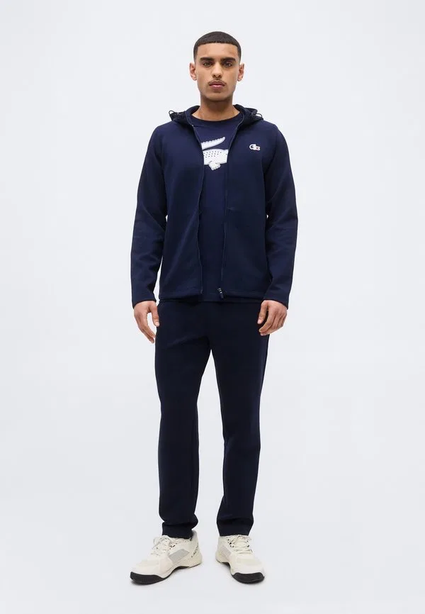Теннисная куртка, тренировочная куртка французской команды Lacoste Sport, Navy Blue — фото 2