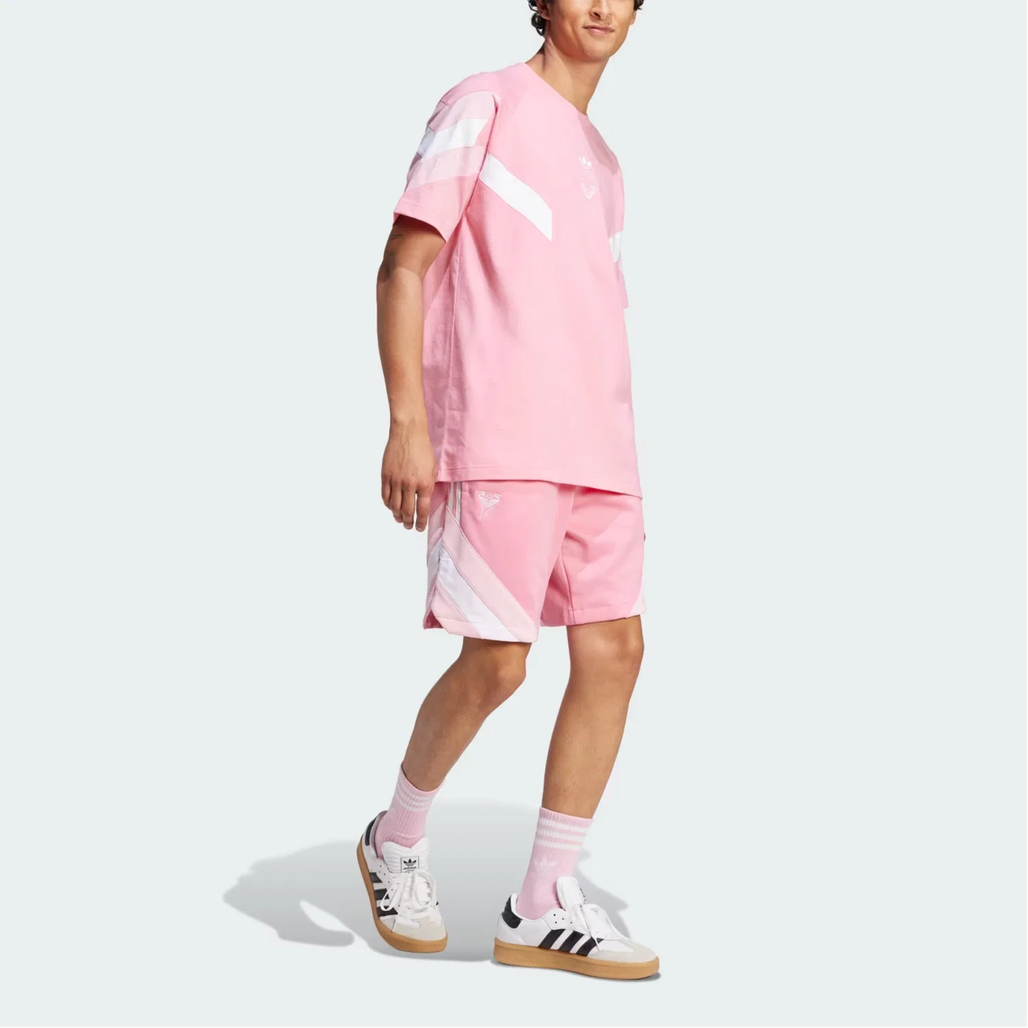 Футболка Inter Miami Cf Originals с коротким рукавом Adidas Originals, Easy Pink — фото 4