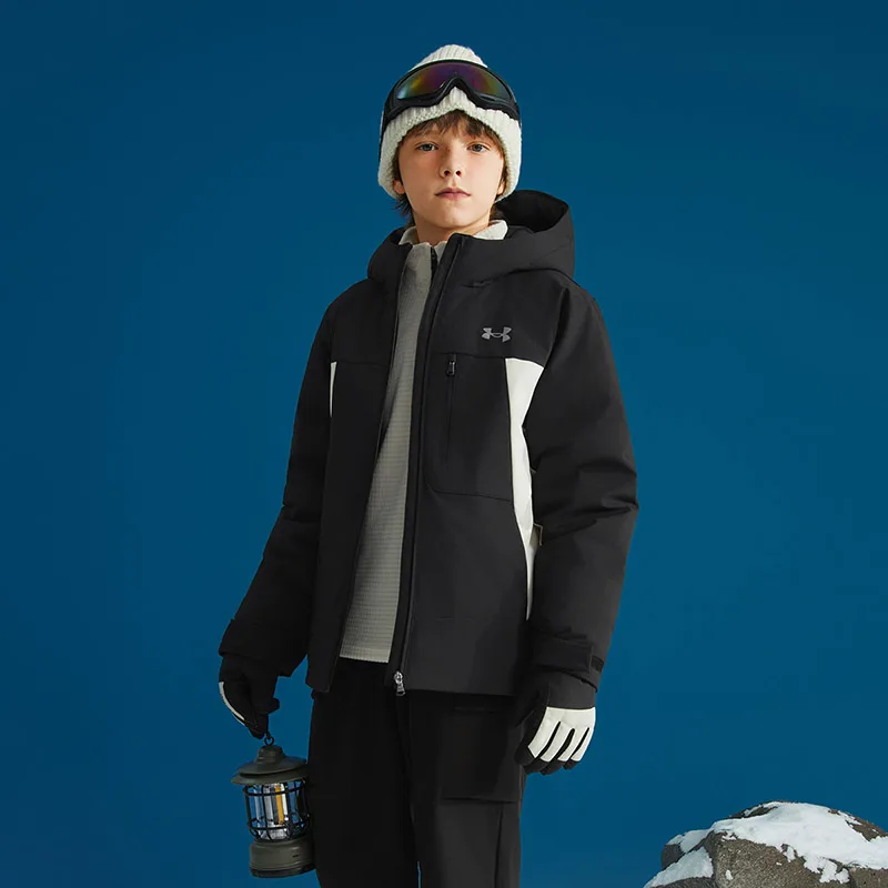 Пуховик для всесторонних тренировок подростков Under Armour, черный — фото 4