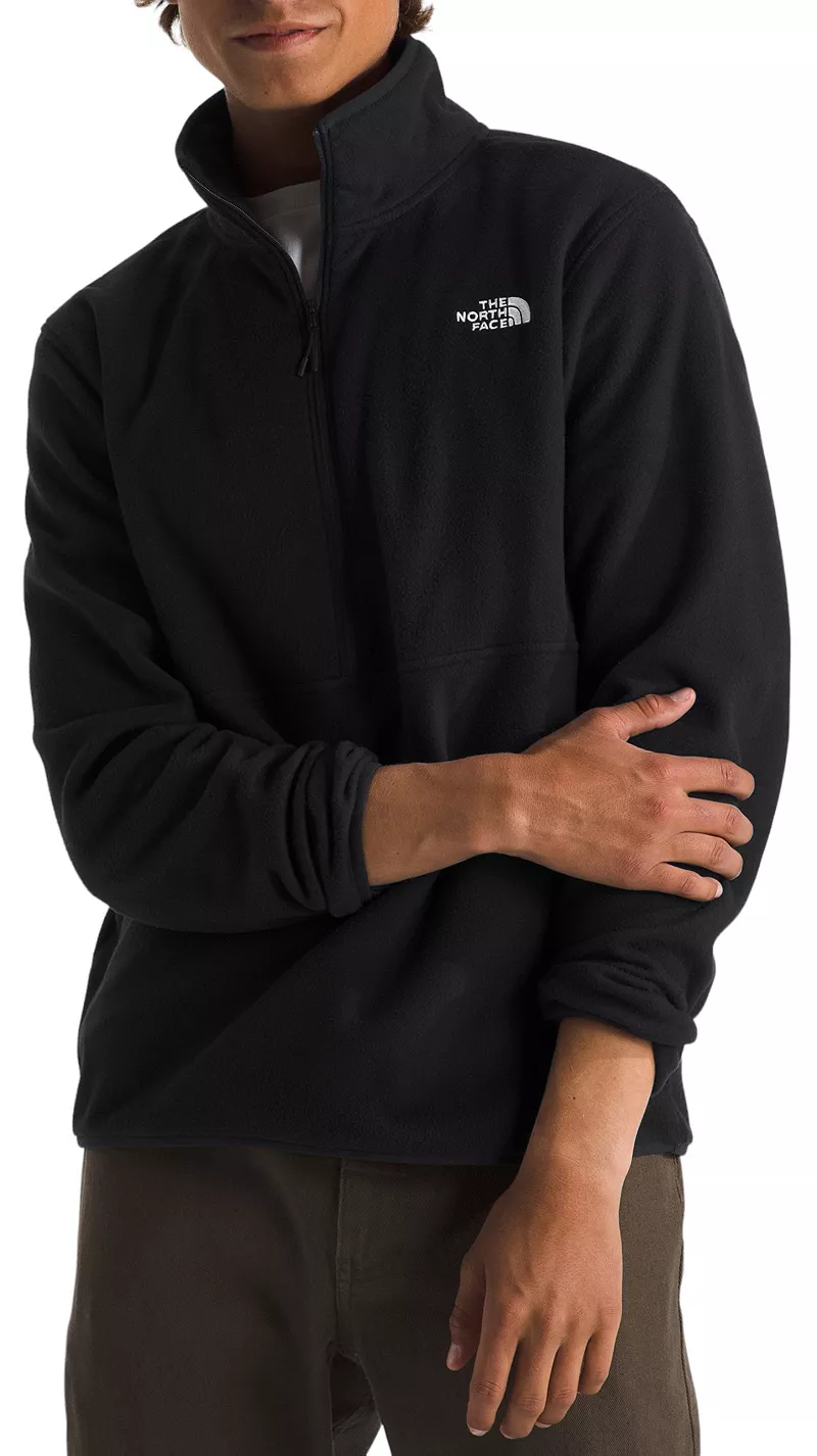 

Мужская худи The North Face Glacier Fleece на молнии 1/2, цвет TNF Black