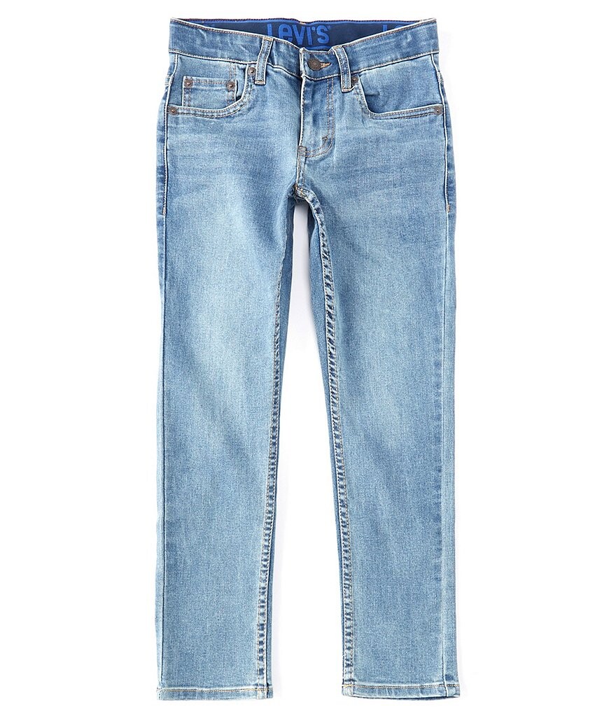 

Джинсы Levi's Big Boys 8-20 512 Slim Taper Fit Strong Performance, синий