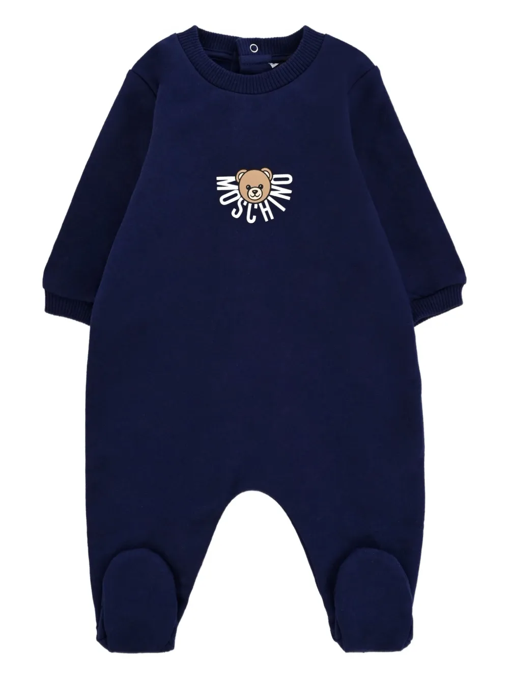 

Комбинезон с принтом Teddy Bear Moschino Kids, синий