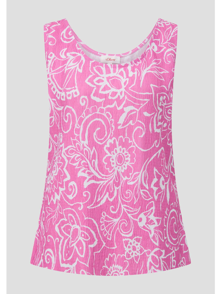 

Футболка в цвете 43A0_pink s.Oliver, Розовый, Футболка в цвете 43A0_pink s.Oliver